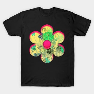 Traditional Japanese Sakura Aesthetic Flowers Kanji 396 T-Shirt